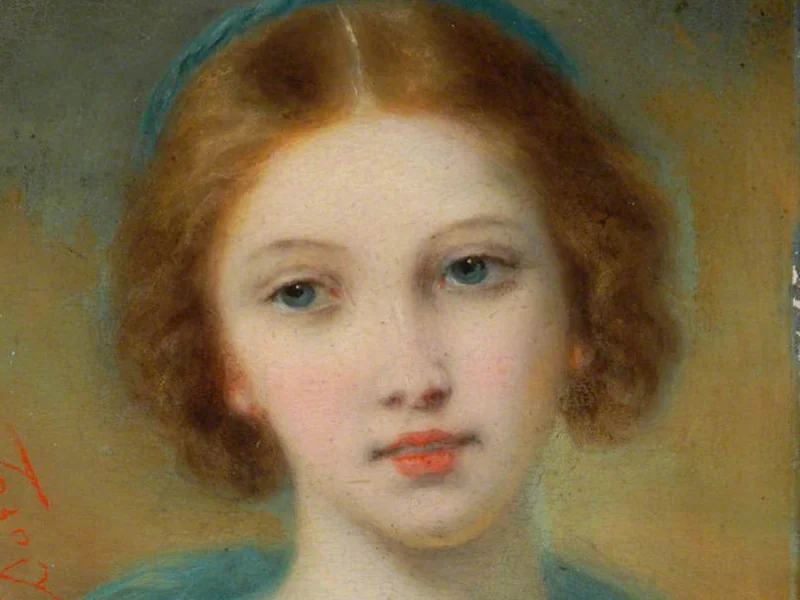 1789-Pierre-Joseph Dedreux-Dorcy - Testa di una giovane ragazza - Bowes Museum
